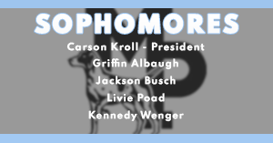 2020-21 Sophomore Class Officers