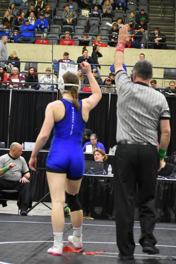 Kylie Rule Wins First Girls’ State Wrestling Championship