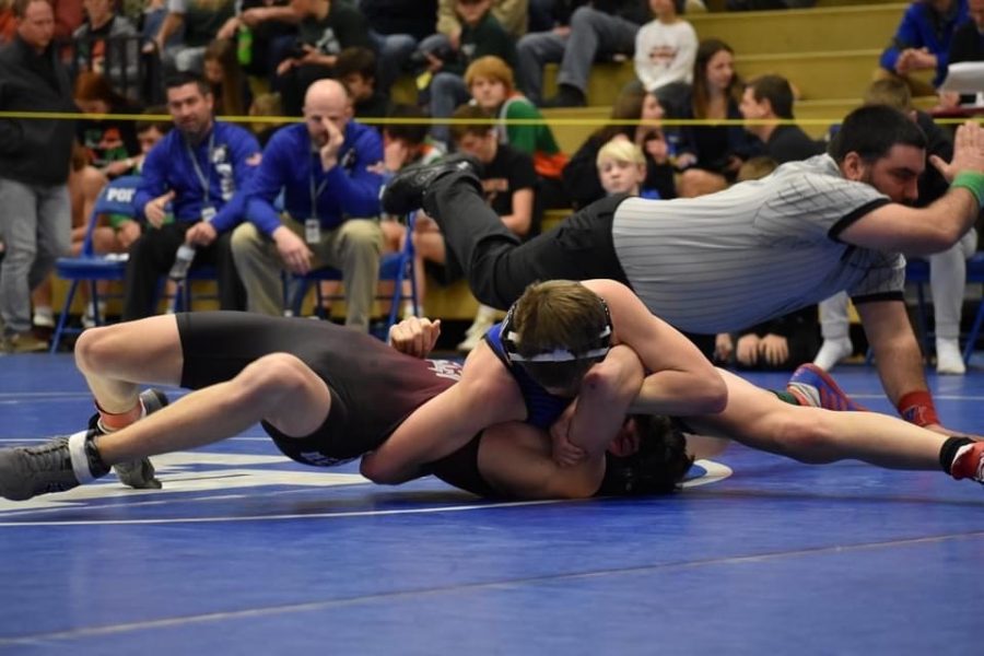 Mineral Point Wrestling Team Falls Short at Sectionals