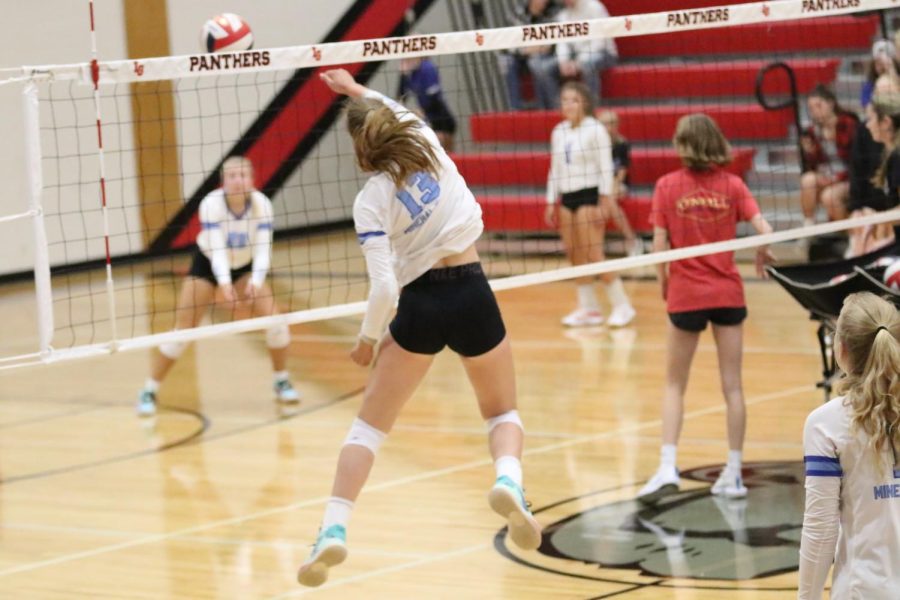 Pointer Volleyball Crushes the Iowa Grant Panthers