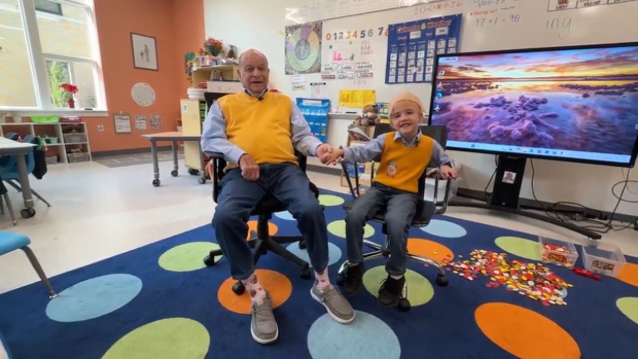 Atlanta Centenarian Marks School Milestone by Celebrating 100th Day With Great-Granddaughter’s Class