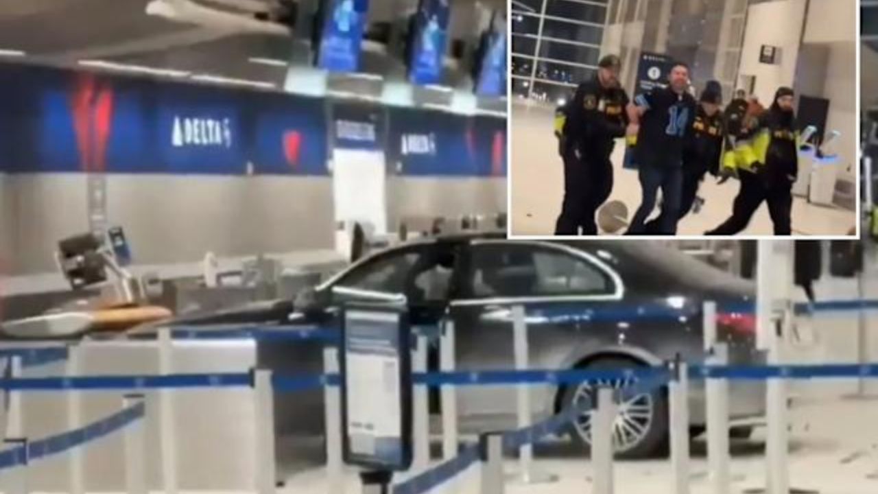 Driver Crashes Vehicle Into Detroit Metro Airport’s McNamara Terminal, Multiple People Treated
