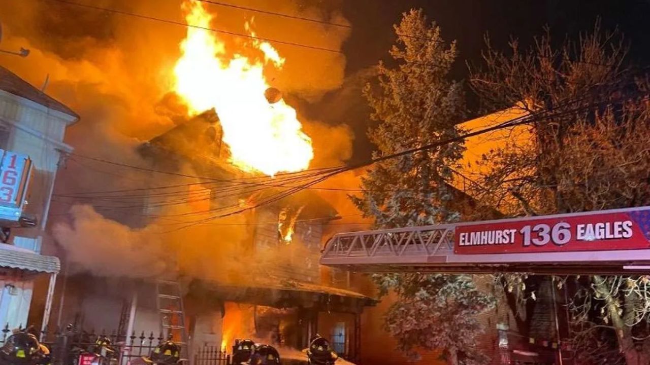17-Day-Old Baby Found Dead After 4-Alarm House Fire in Queens Kills Mother, Injures Seven