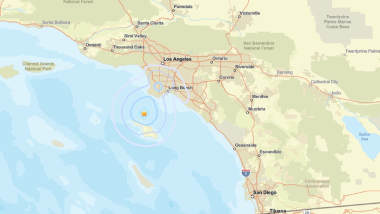 3.5-Magnitude Earthquake Shakes Waters Off Rancho Palos Verdes, Felt Across LA and Orange County
