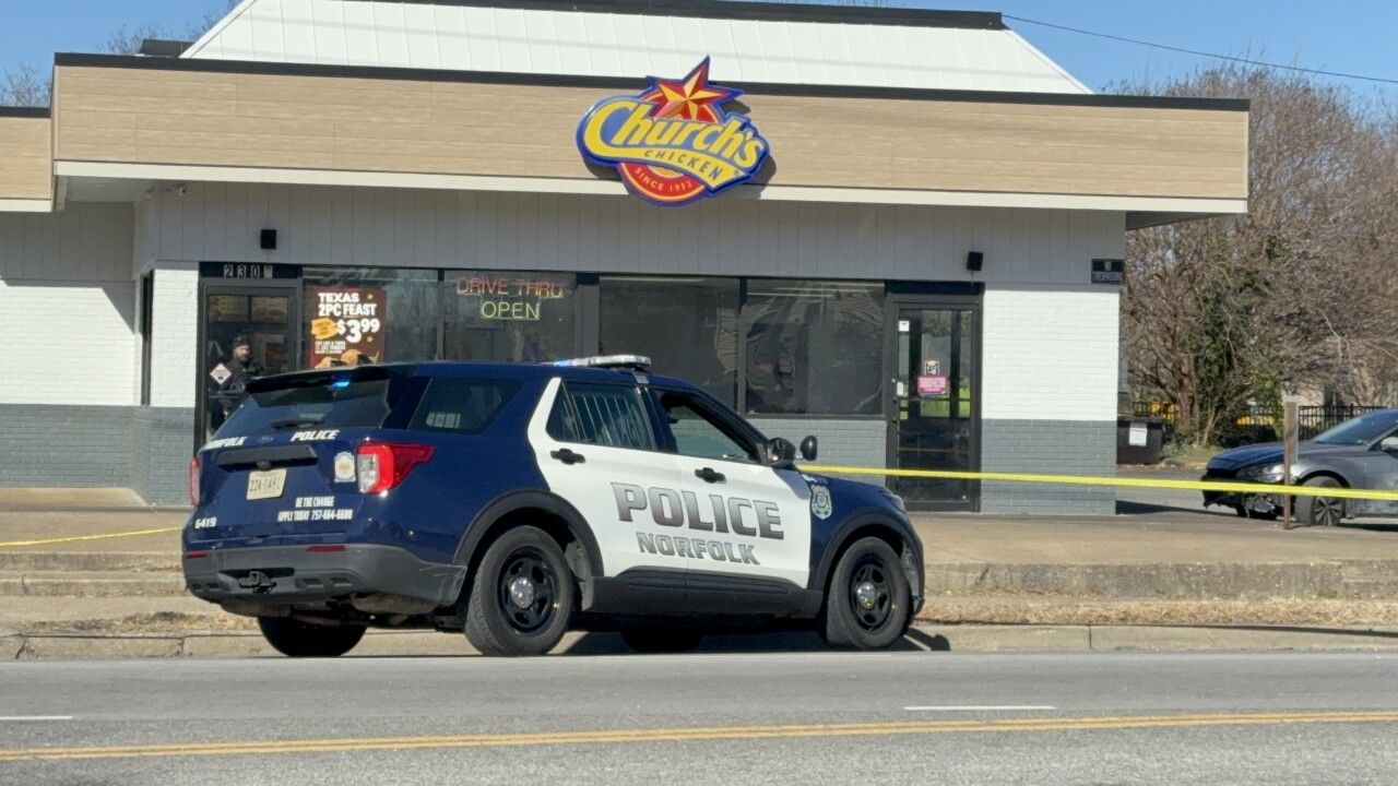 Fatal Shooting at Church’s Texas Chicken in Norfolk Leaves One Man Dead, Woman Injured; Suspect Charged
