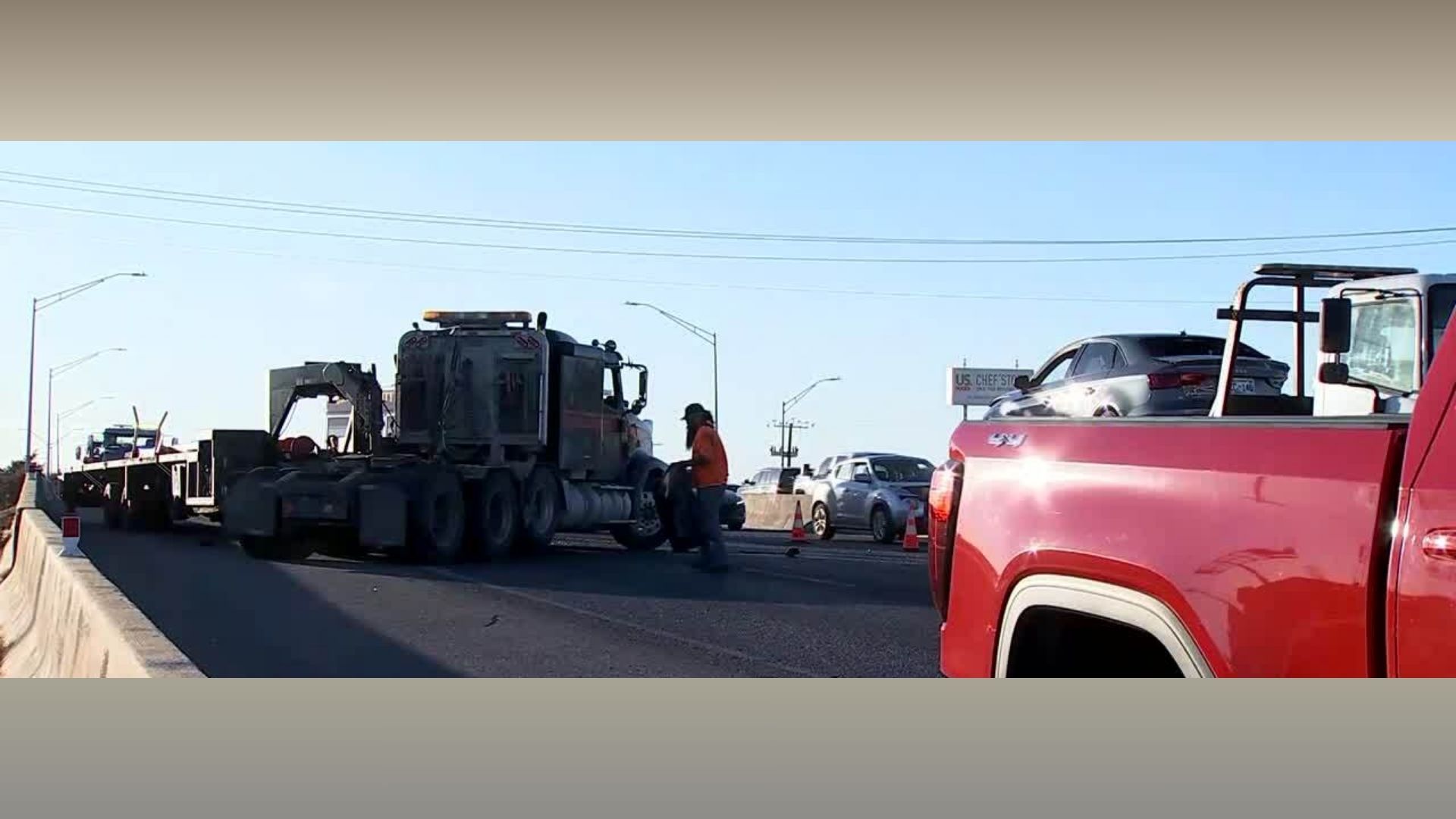 Multi-Vehicle Crash on Eastbound I-240 Near Walker Avenue Causes Traffic Backups in Oklahoma City