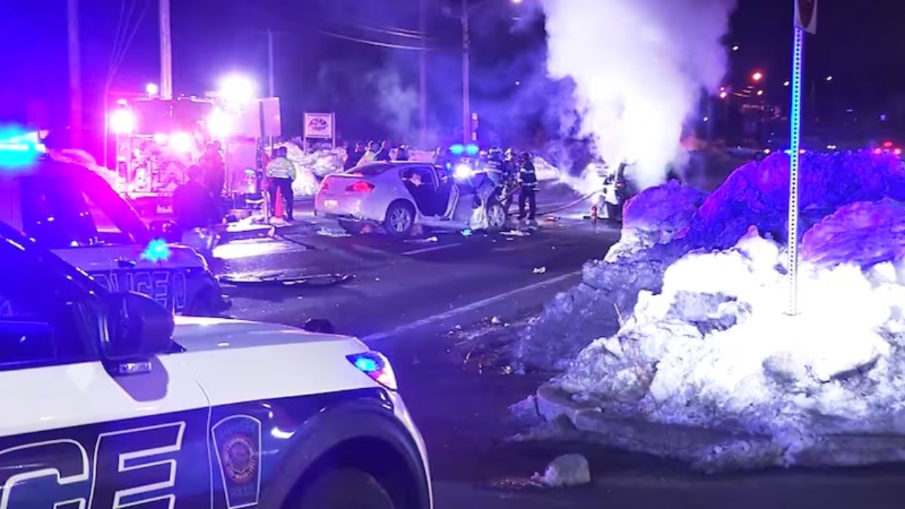 Rhode Island Married Couple Killed in Fiery Crash at Route 6 and Route 136 Intersection