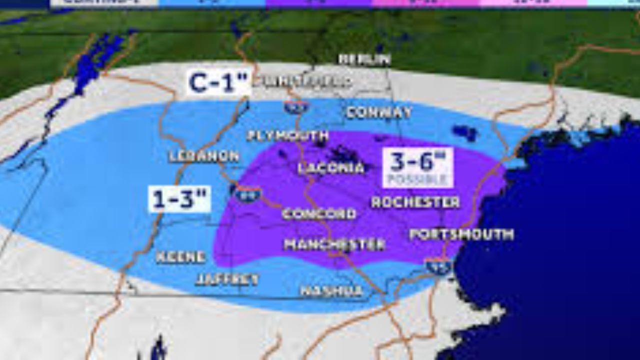 Snow, Sleet and Freezing Rain Expected Thursday Night into Friday