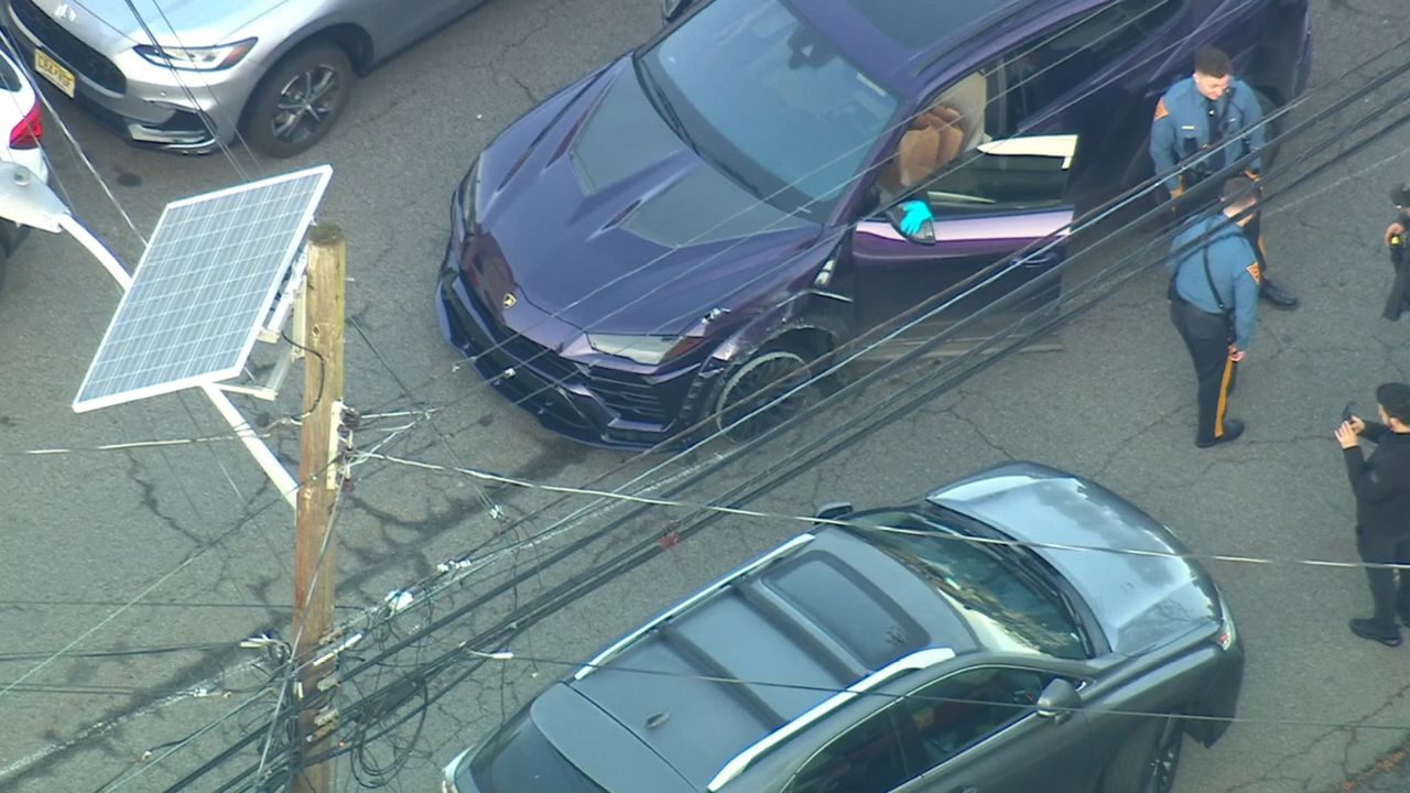 100 MPH Chase Stolen Purple Lamborghini Boxed in by Police After Multi-County Pursuit