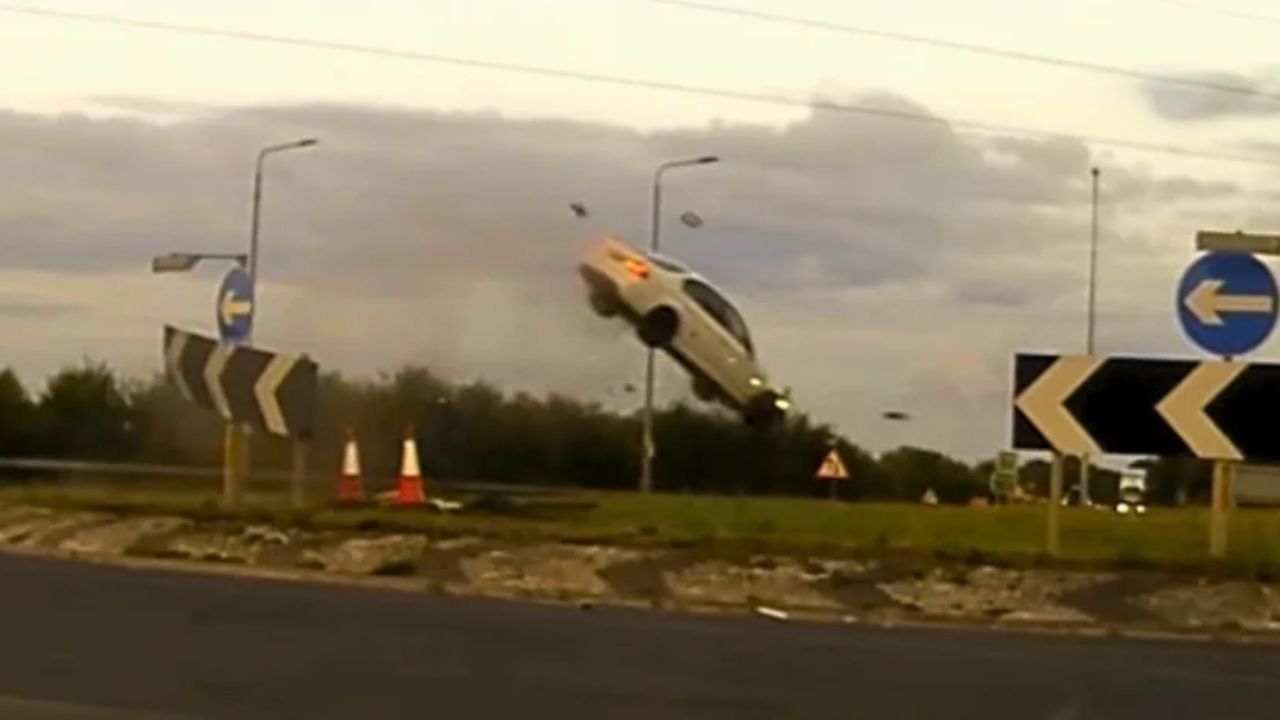140mph Police Chase Ends in ‘Airborne’ Crash Yorkshire Driver Jailed After High-Speed Rampage