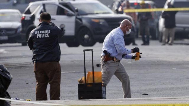 Blue Sedan Linked to 2025 South LA Mass Shooting That Left 2 Dead