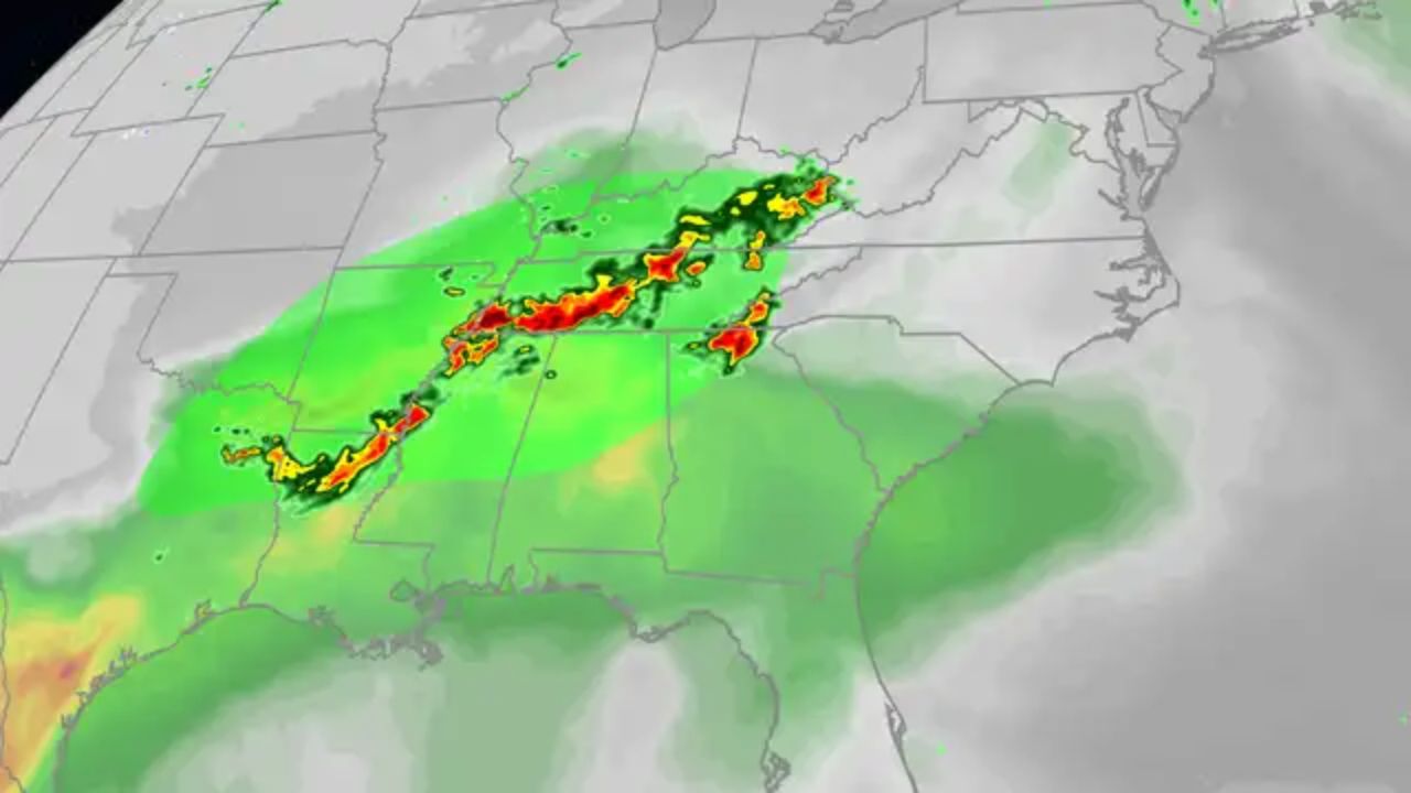Drought Relief Coming Multiple Days of Rain Forecast for the Parched South and Southeast