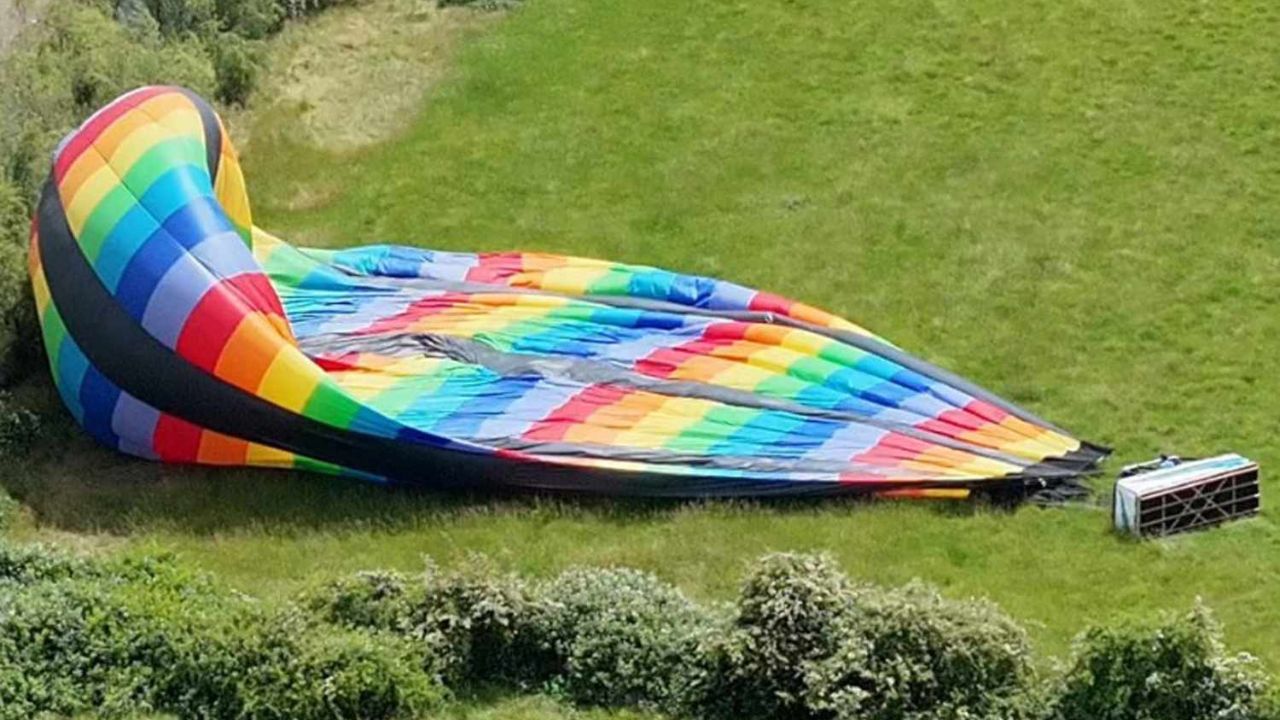 Hot Air Balloon Hits Power Lines After ‘Unplanned’ Launch During Ceremony