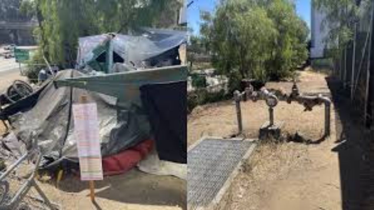 Major Clean-Up on I-5 Caltrans Clears Homeless Encampment in San Diego, Removes Tons of Debris