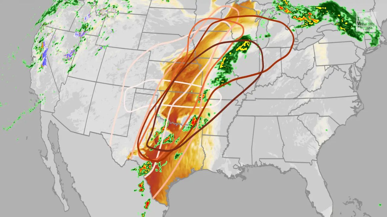 Severe Weather Alert Tornadoes, Destructive Hail, and Flooding Threaten Central U.S. All Week