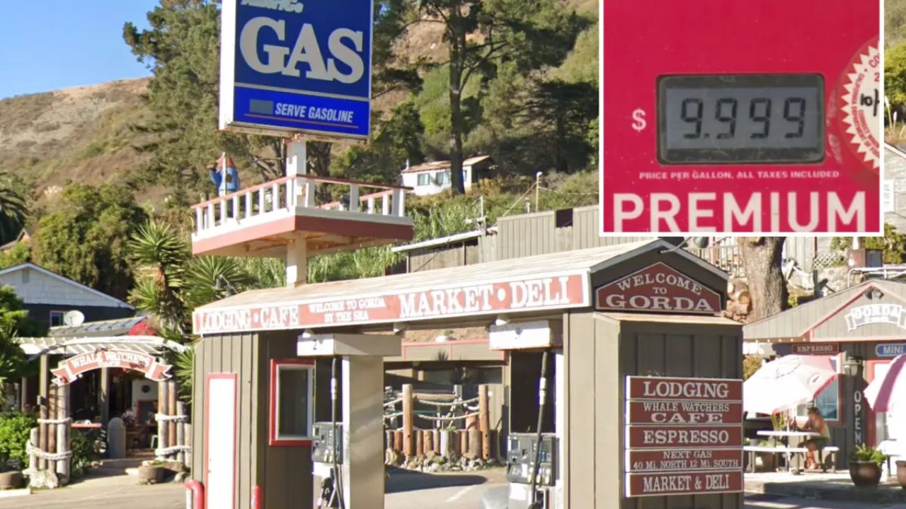 'The Software Only Goes to $10' Big Sur Gas Station Hits Limit as Fuel Prices Skyrocket