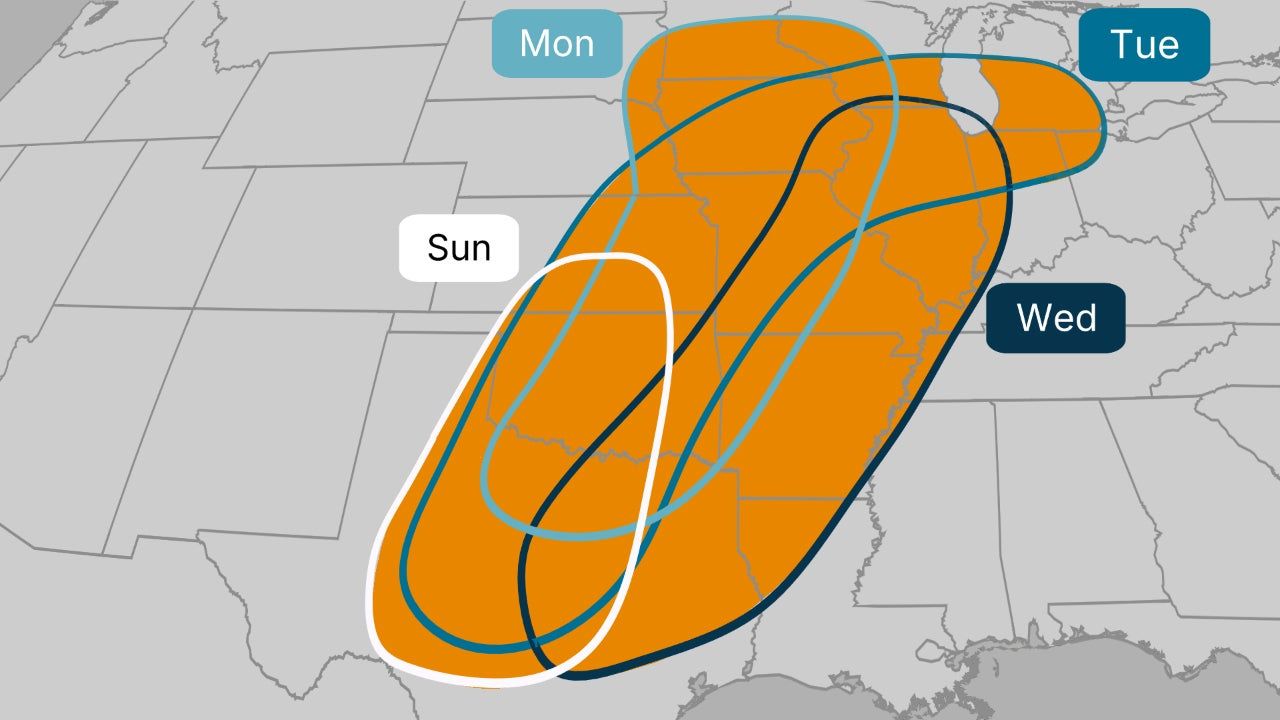 Tornadoes, Baseball-Sized Hail, and Flooding Severe Weather Parade to Hammer Plains and Midwest