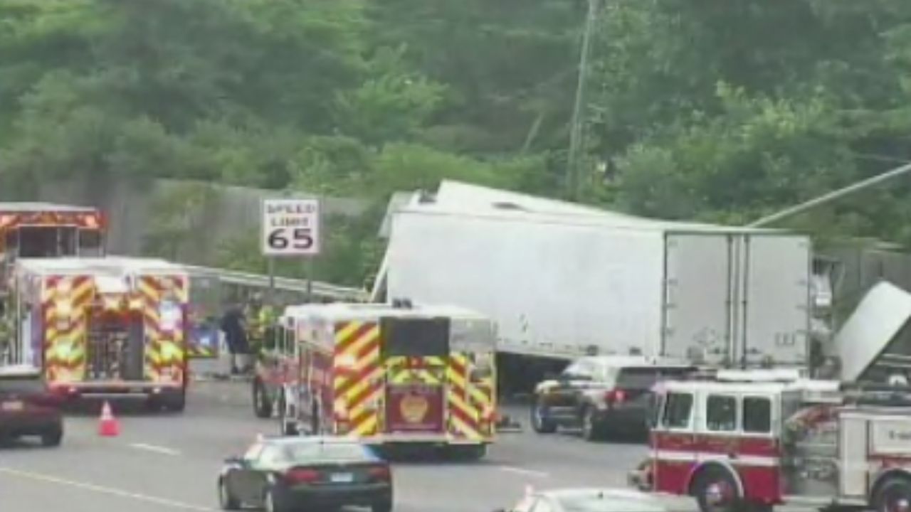 Tragedy on I-84 Fatal Double Tractor-Trailer Crash Shuts Down Eastbound Lanes in Vernon
