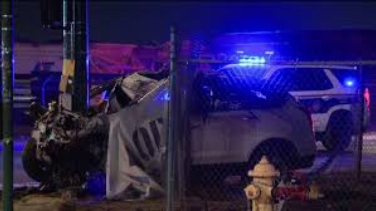 1 Dead, 1 Critical After Car Ploughs Into Building Near Gas Station (1)
