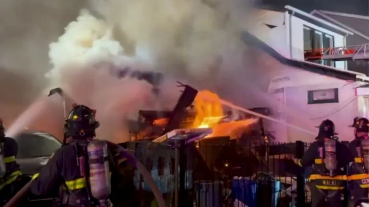 8 Officers Injured in ‘Massive Fiery Blast’ While Rescuing Children; Suspect Still at Large