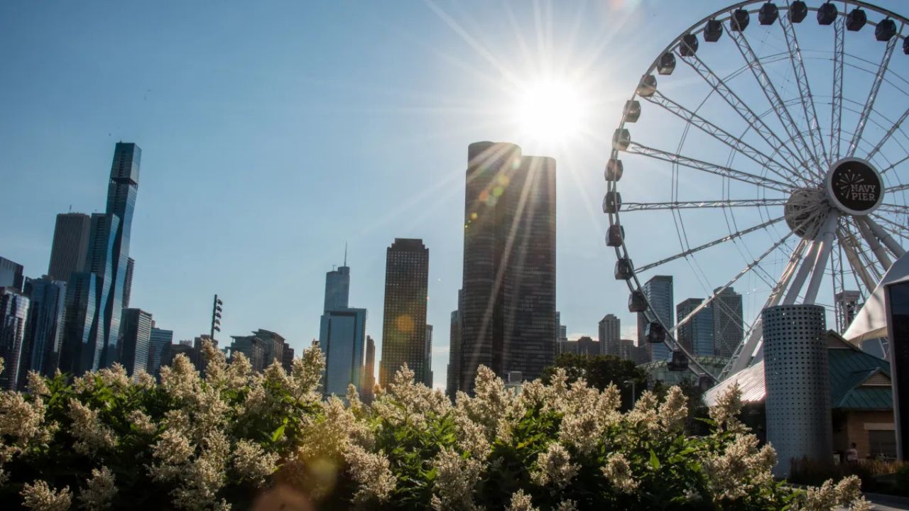 Chicago Weather Takes Surprising Turn as Temperatures Swing Between Summer Heat and Cool Lake Breezes