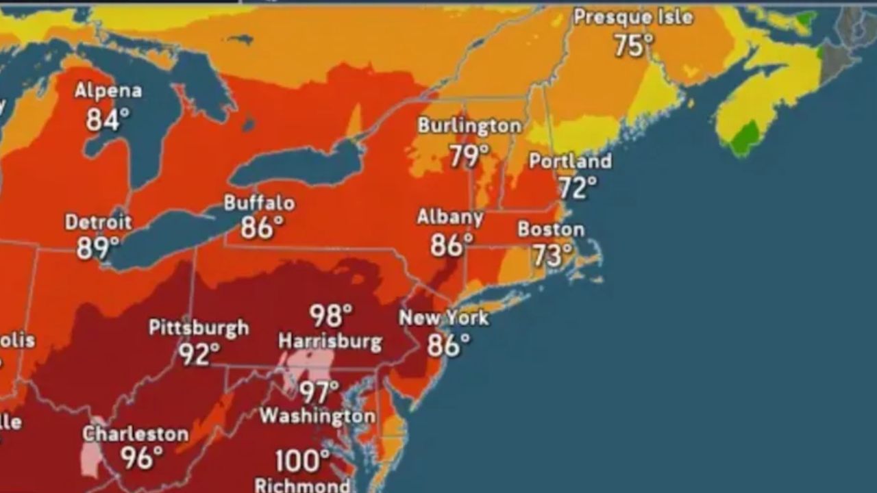 Heat Advisory Extended For Newark As Temperatures Soar Into Mid-90s