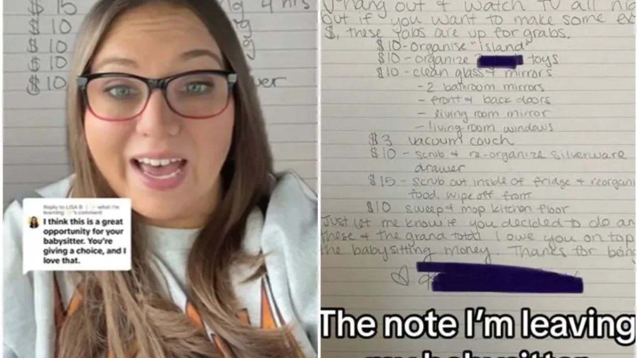 Missouri Mom’s Clever Babysitter Side Cash Note Goes Viral