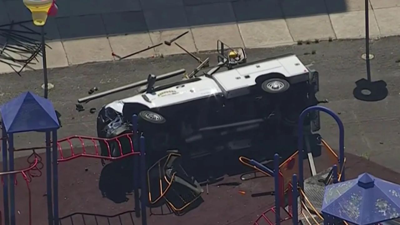 Philadelphia Schools on High Alert as Stolen Truck Crashes Into Elementary School Playground