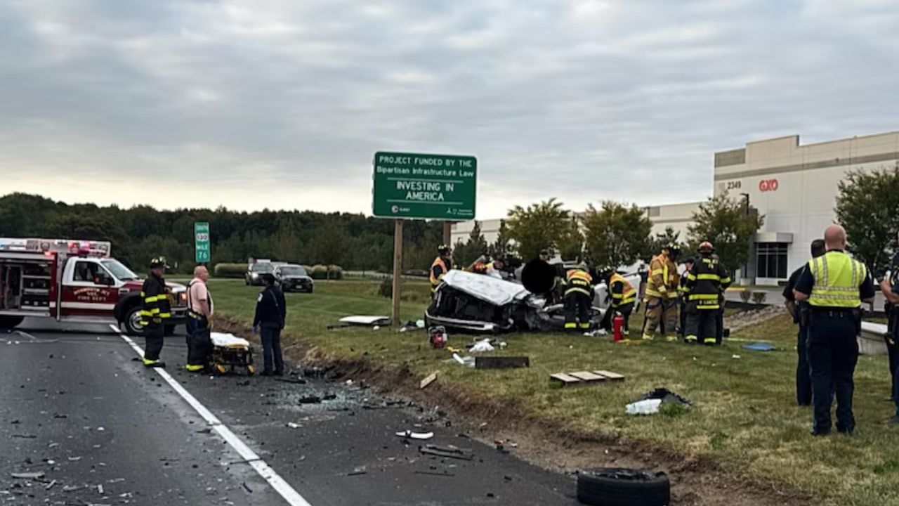 Three Hospitalized After Early Morning Crash on Route 130 in South Jersey