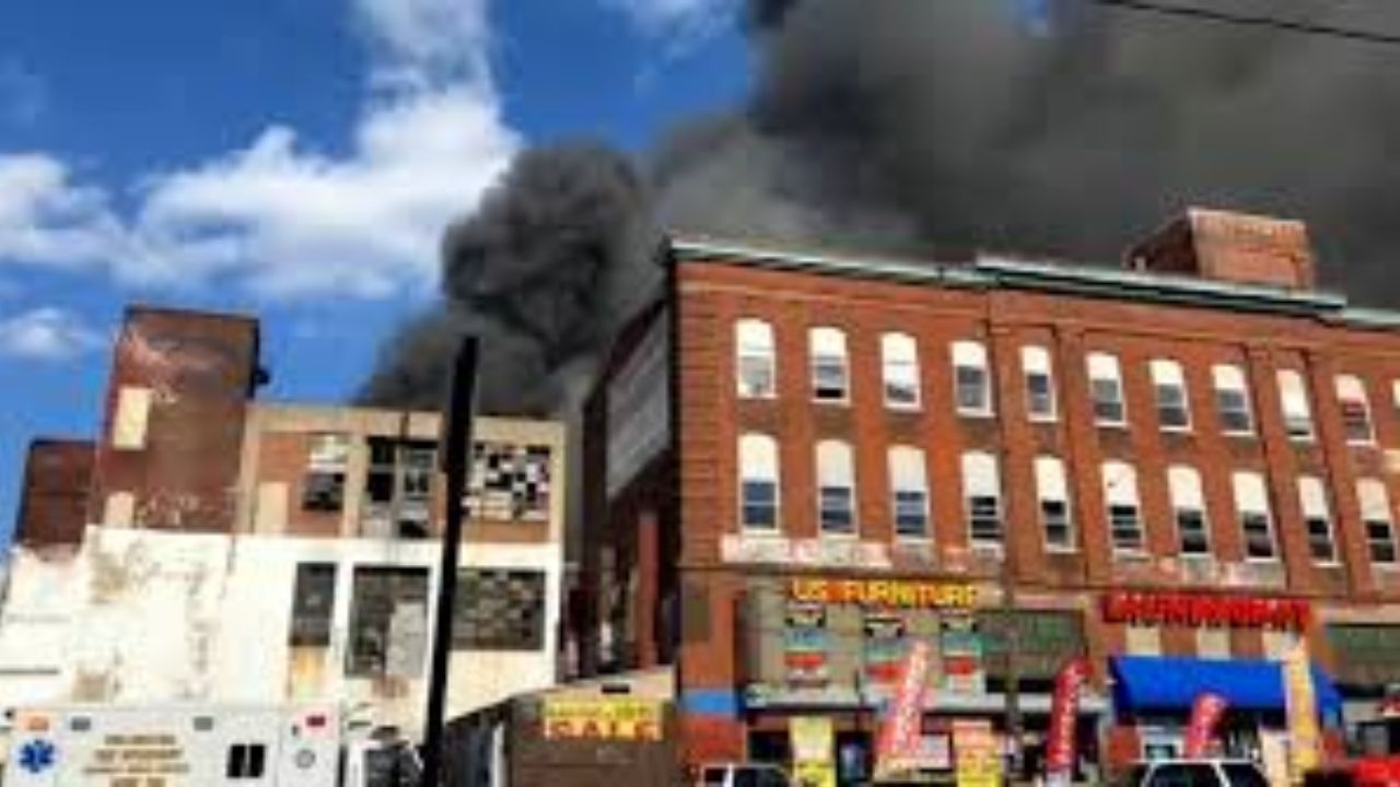Two Alarm Fire Tears Through Kensington Garage