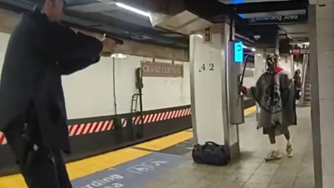 WATCH NYPD Releases Chilling Body Cam Footage of Fatal Machete Confrontation at Grand Central Station