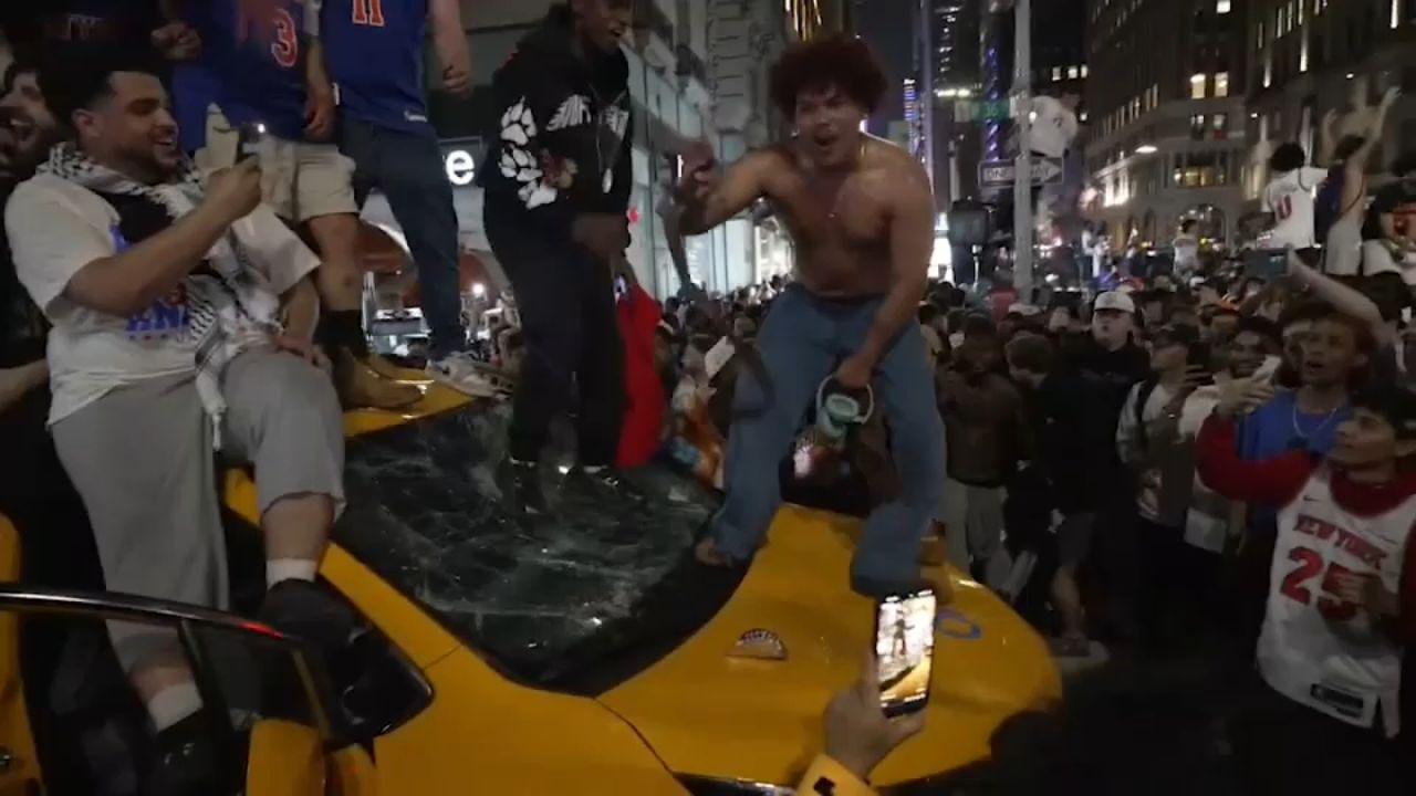 56 Arrested After Knicks Finals Win Sparks Madison Square Garden Riots
