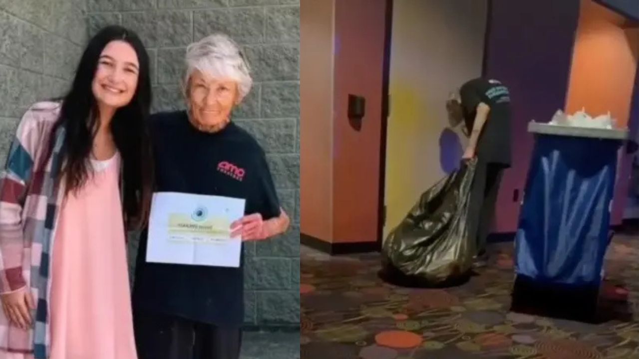 85-Year-Old Movie Theater Worker Receives $146K After Viral Video Inspires Thousands to Help Her Retire