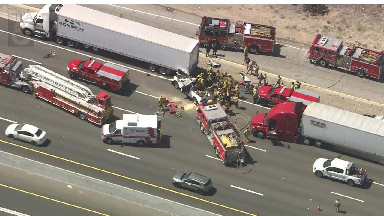 California Teen Killed Days After Graduation When Camaro Flies Off Freeway and Crashes Into Impound Yard