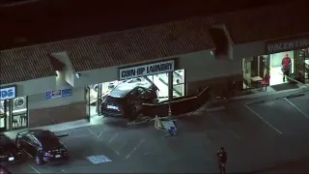 Car Crashes Into Manhattan Beach Laundromat Killing Woman Inside