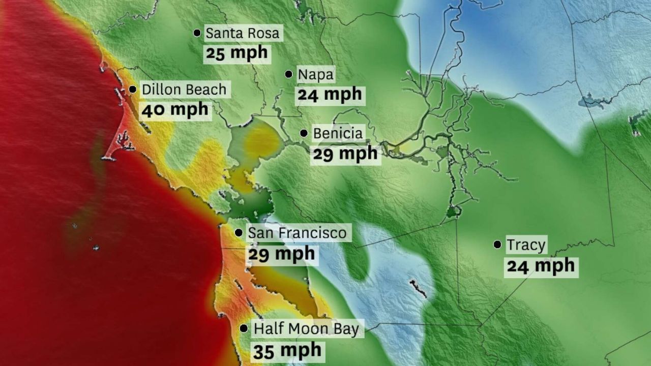 Inland Temperatures To Hit 90s As Major Warmup Begins