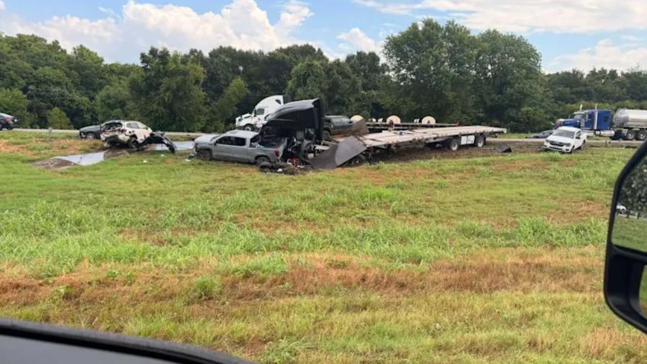 Multi-Vehicle Interstate 20 Pileup Sends Nine To Hospitals