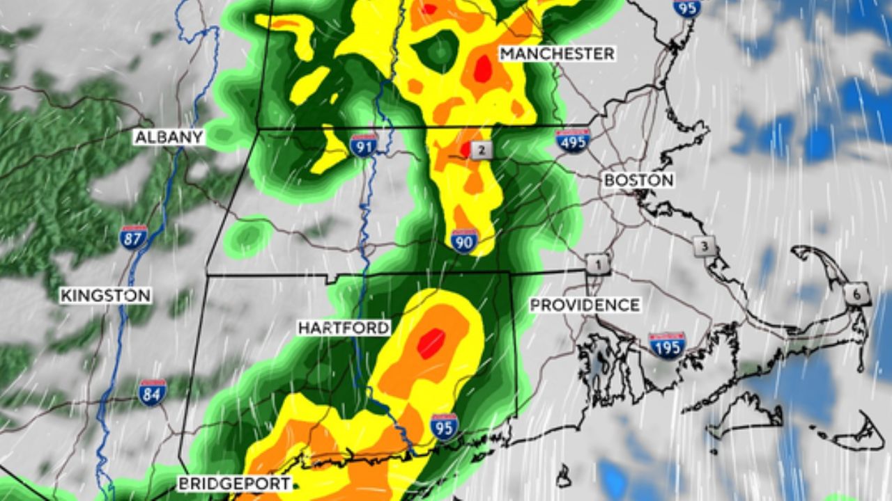 Next Weather Alert Issued For Friday Rain And Storms In Massachusetts