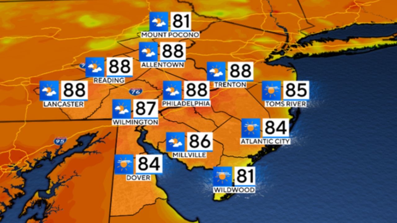 Philadelphia Facing Most Dangerous Heat Wave In 15 Years