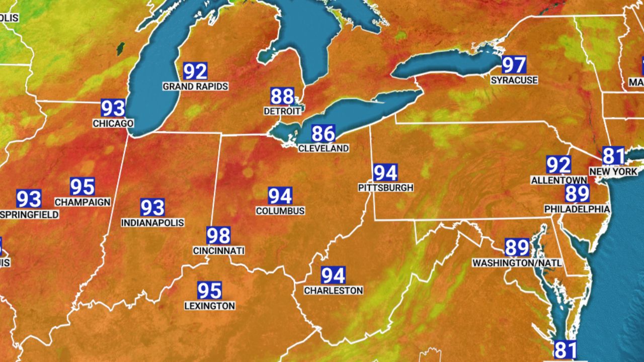 Pittsburgh Braces For Multi-Day Heat Wave Near 100 Degrees