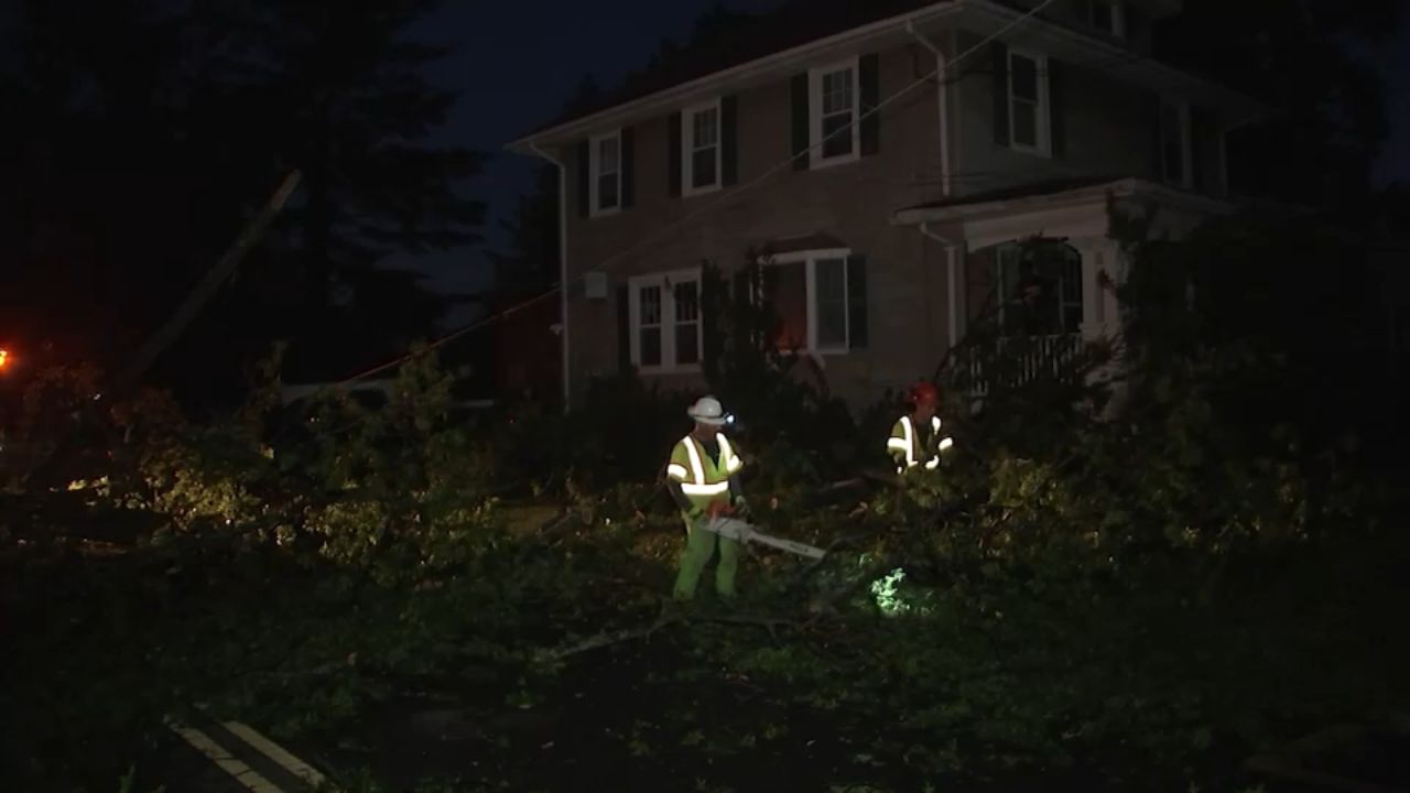 Severe Friday Night Storms Leave Blocks Wrecked In Hackensack