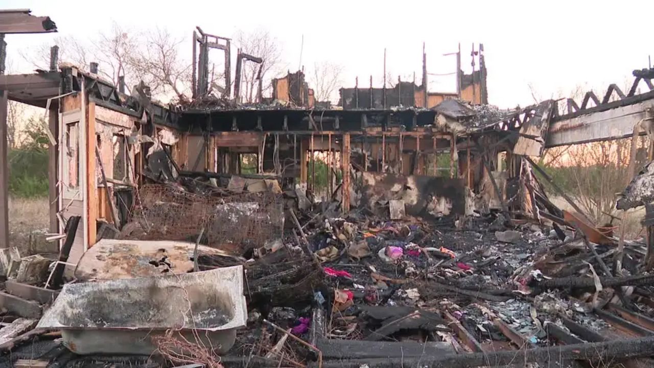 Texas Family Loses Historic Home And Two Pets In Devastating Fire