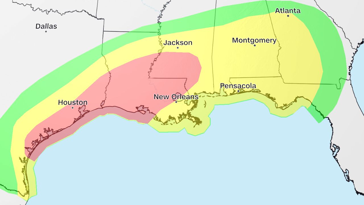 Tropical Storm Warning Issued For Louisiana As First 2026 System Nears