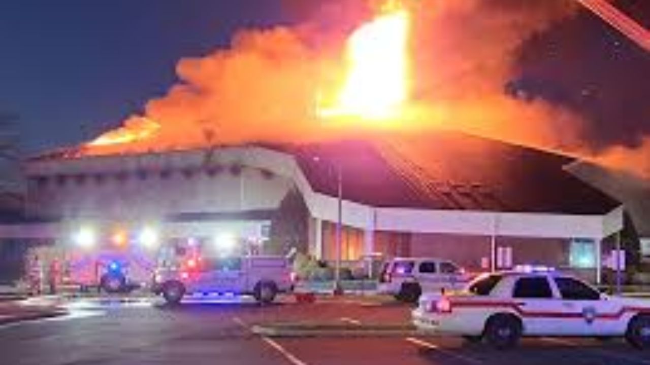 Fire Crews Battle Heavy Smoke At Medford Township Church