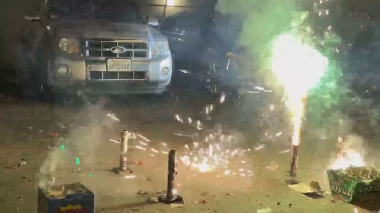 Man Critical After Fireworks Spark Wilmington Car Fire