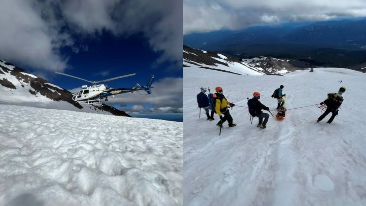 Woman Rescued After 1500 Foot Fall On Mount Shasta